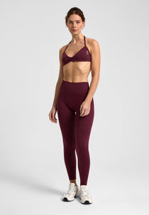 Definex Seamless Spor Açık Bralet — Cherry