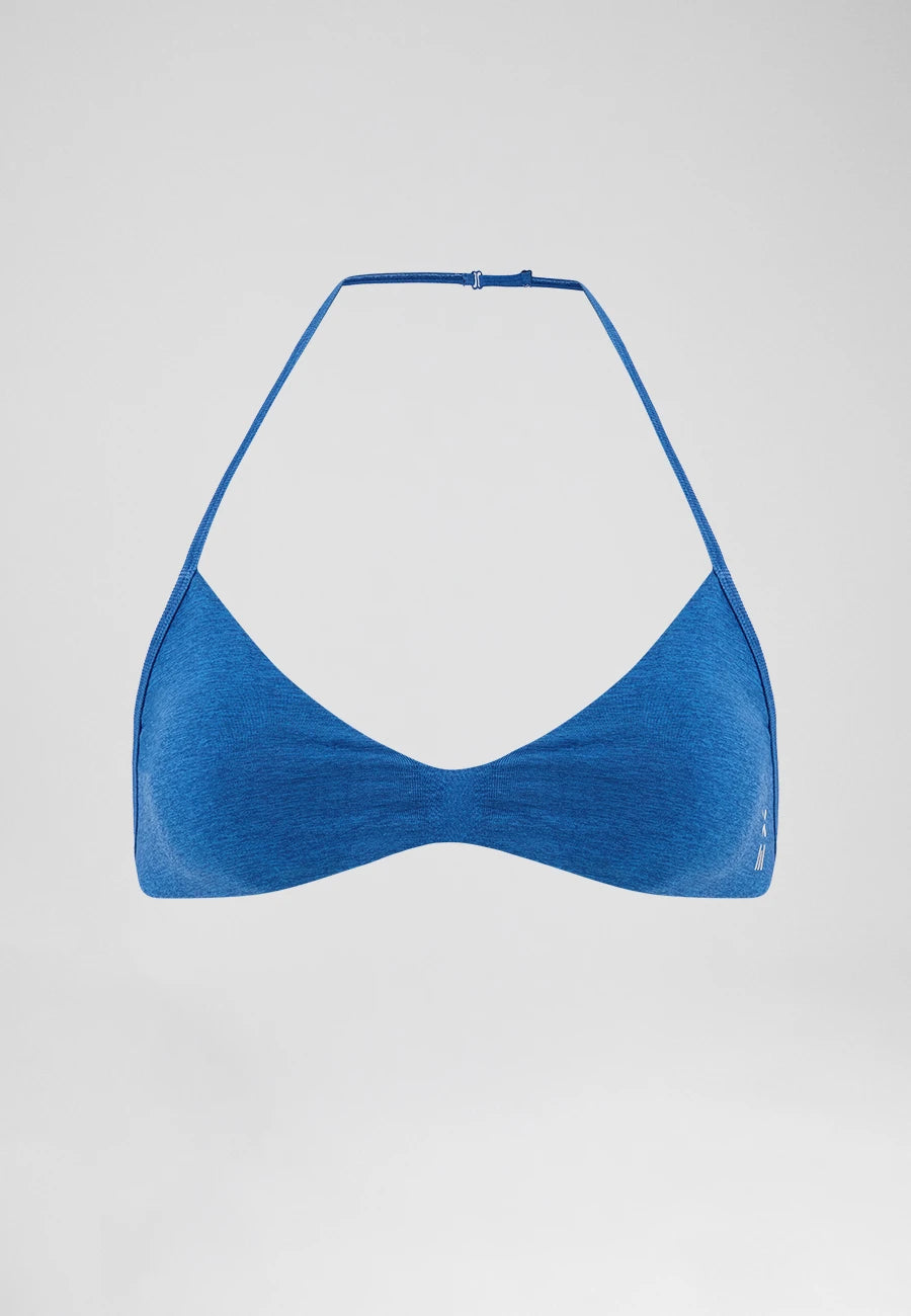 Definex Seamless Spor Açık Bralet — Mavi, detay 5