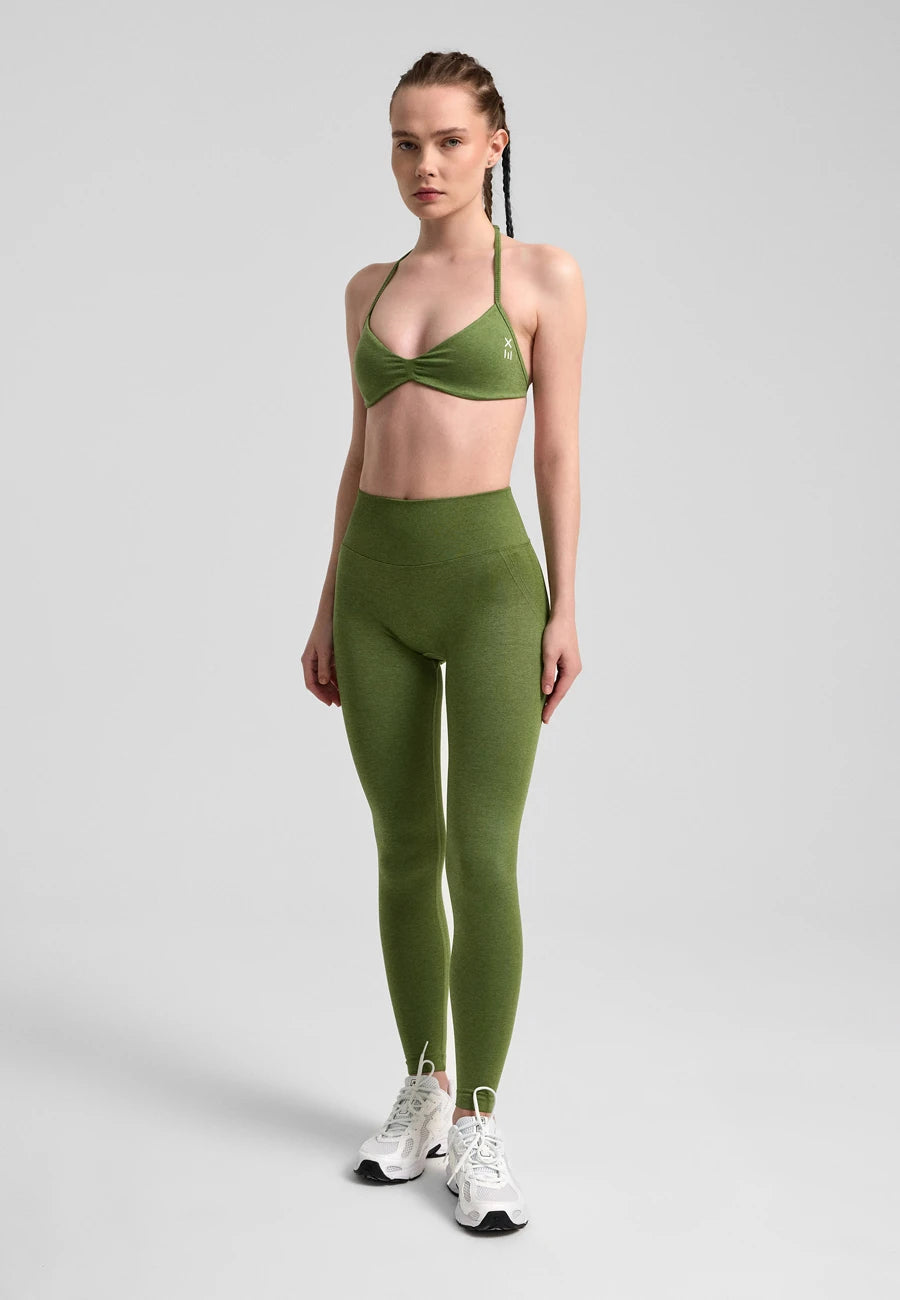 Definex Seamless Spor Açık Bralet — Olive