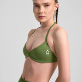 Definex Seamless Spor Açık Bralet — Olive, detay 2