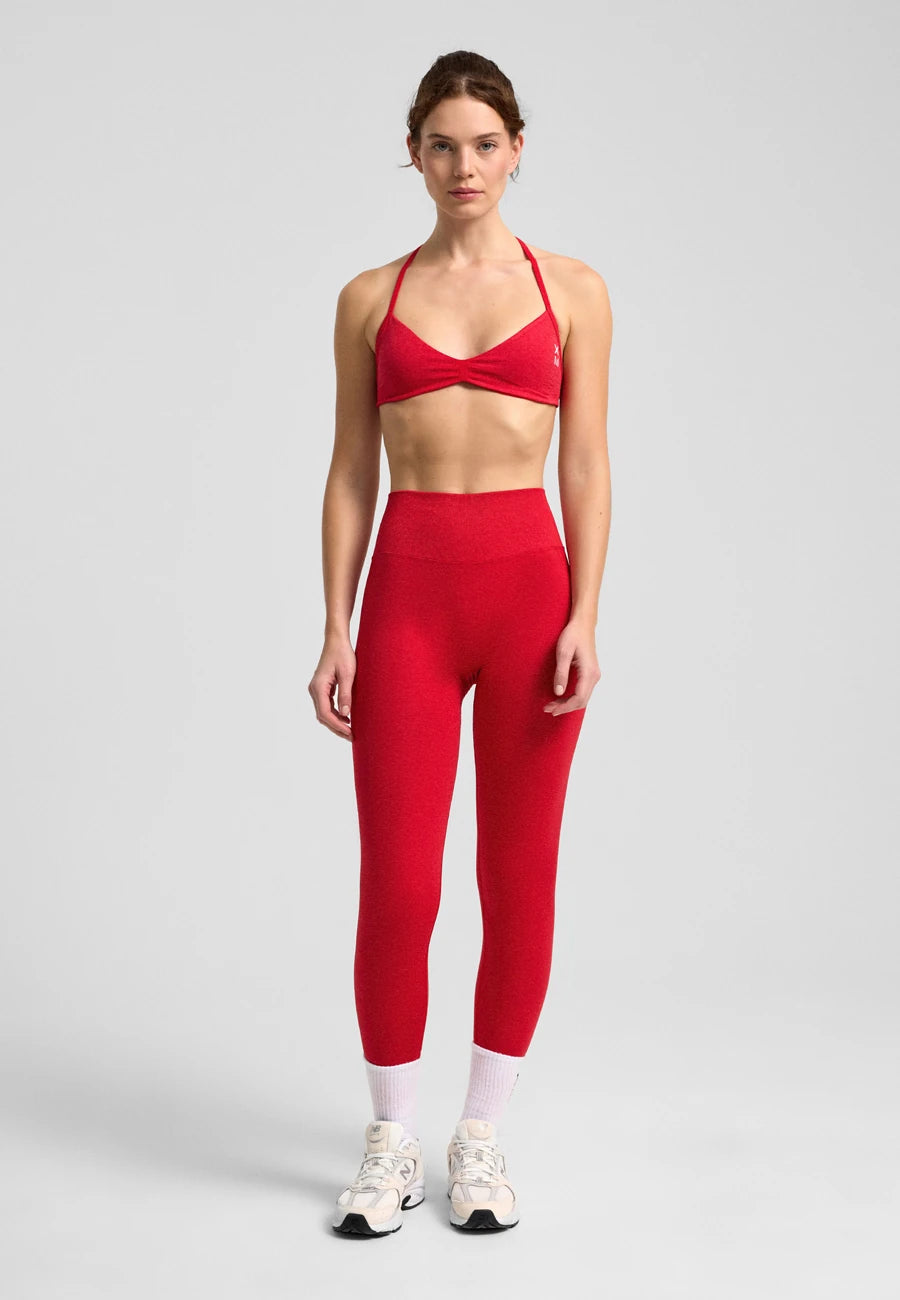 Definex Seamless Spor Açık Bralet — Scarlet