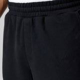 Definex Erkek Oversize Pamuklu Bol Paça Eşofman — Siyah, detay 4