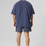 Definex Erkek Oversize T-Shirt — Antrasit, detay 1