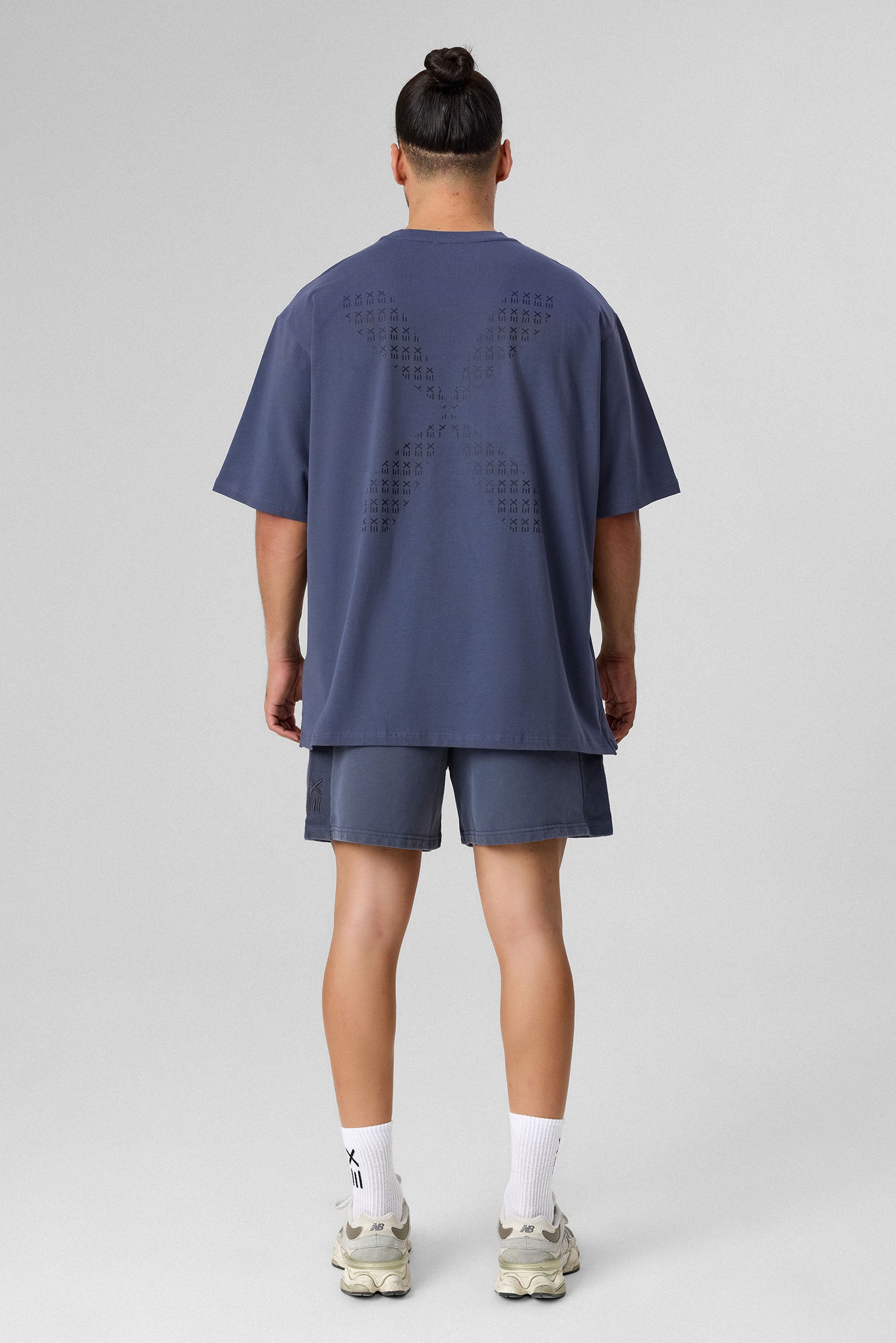 Definex Erkek Oversize T-Shirt — Antrasit, detay 1