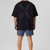 Definex Erkek Oversize T-Shirt — Siyah, detay 