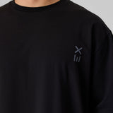 Definex Erkek Oversize T-Shirt — Siyah, detay 2