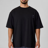 Definex Erkek Oversize T-Shirt — Siyah