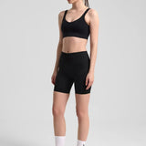 Definex Seamless Spor Tayt Şort — Siyah, detay 4