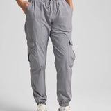 Definex Paraşüt Kumaş Jogger — Gri, detay 2