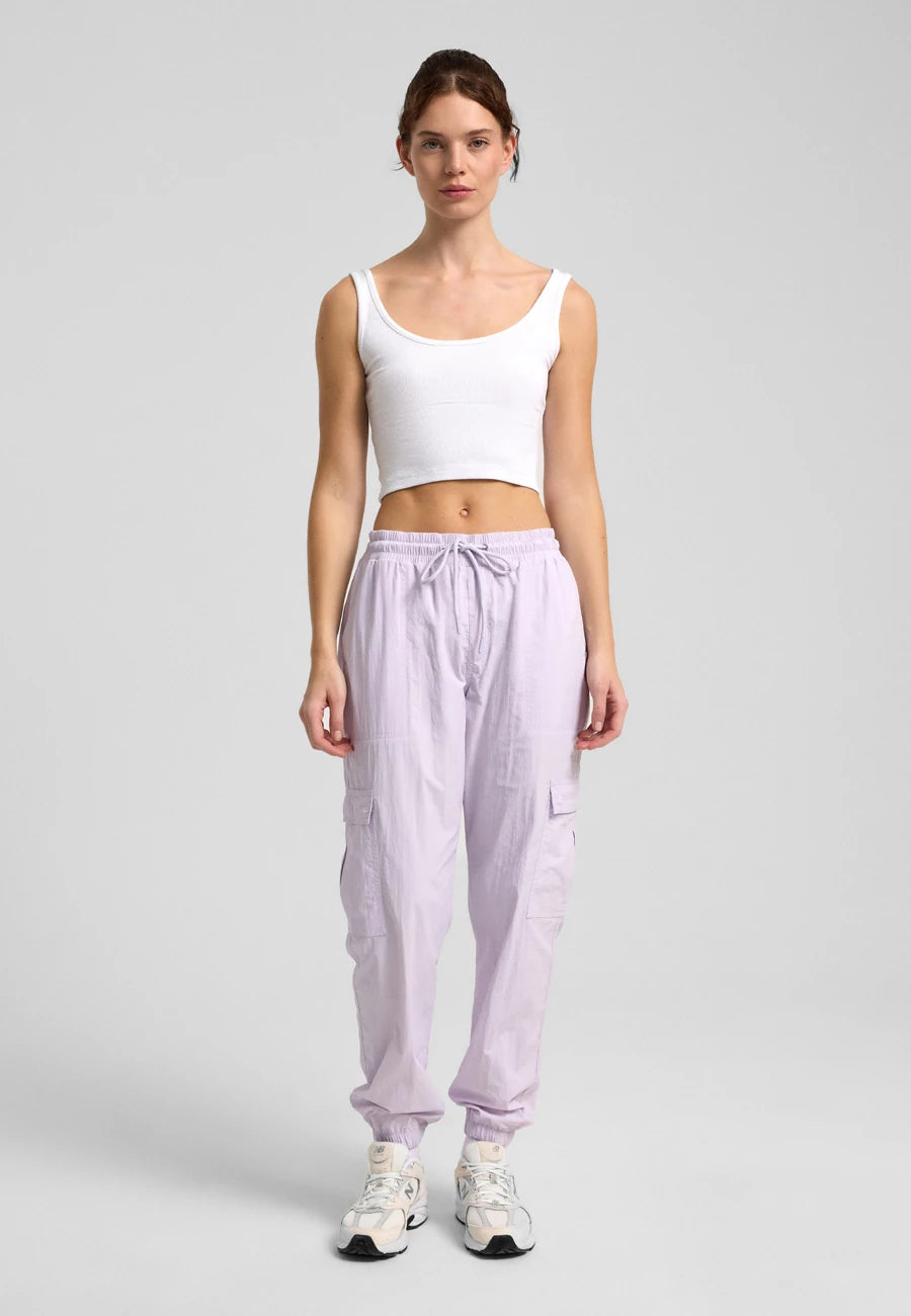 Definex Paraşüt Kumaş Jogger — Lila