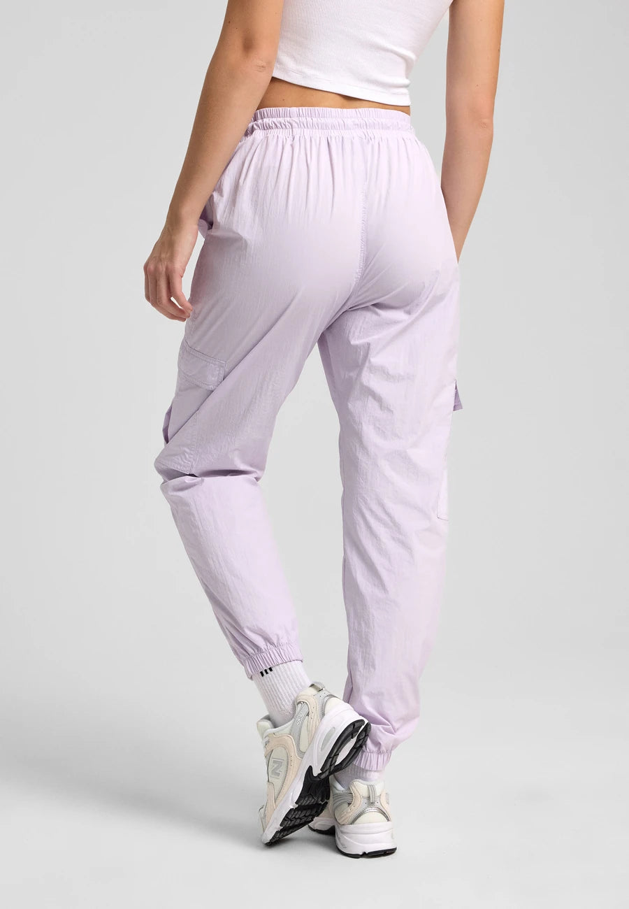 Definex Paraşüt Kumaş Jogger — Lila, detay 3