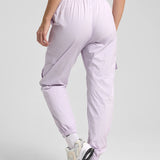 Definex Paraşüt Kumaş Jogger — Lila, detay 3