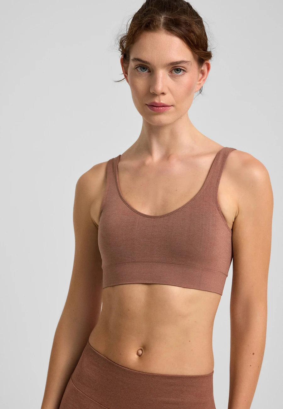 Definex Seamless Spor Kapalı Bralet — Mousse