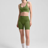 Definex Seamless Spor Kapalı Bralet — Olive
