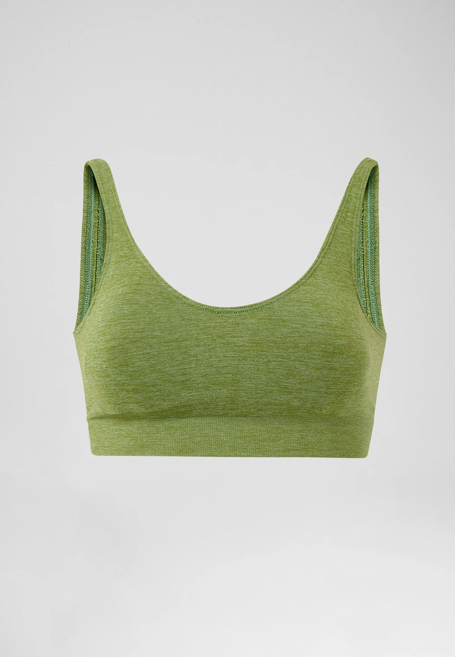 Definex Seamless Spor Kapalı Bralet — Olive, detay 4