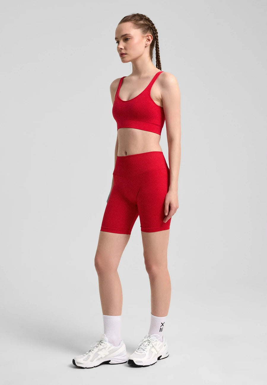Definex Seamless Spor Kapalı Bralet — Scarlet