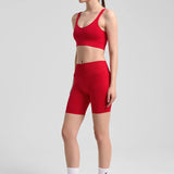 Definex Seamless Spor Kapalı Bralet — Scarlet
