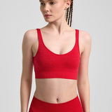 Definex Seamless Spor Kapalı Bralet — Scarlet, detay 2