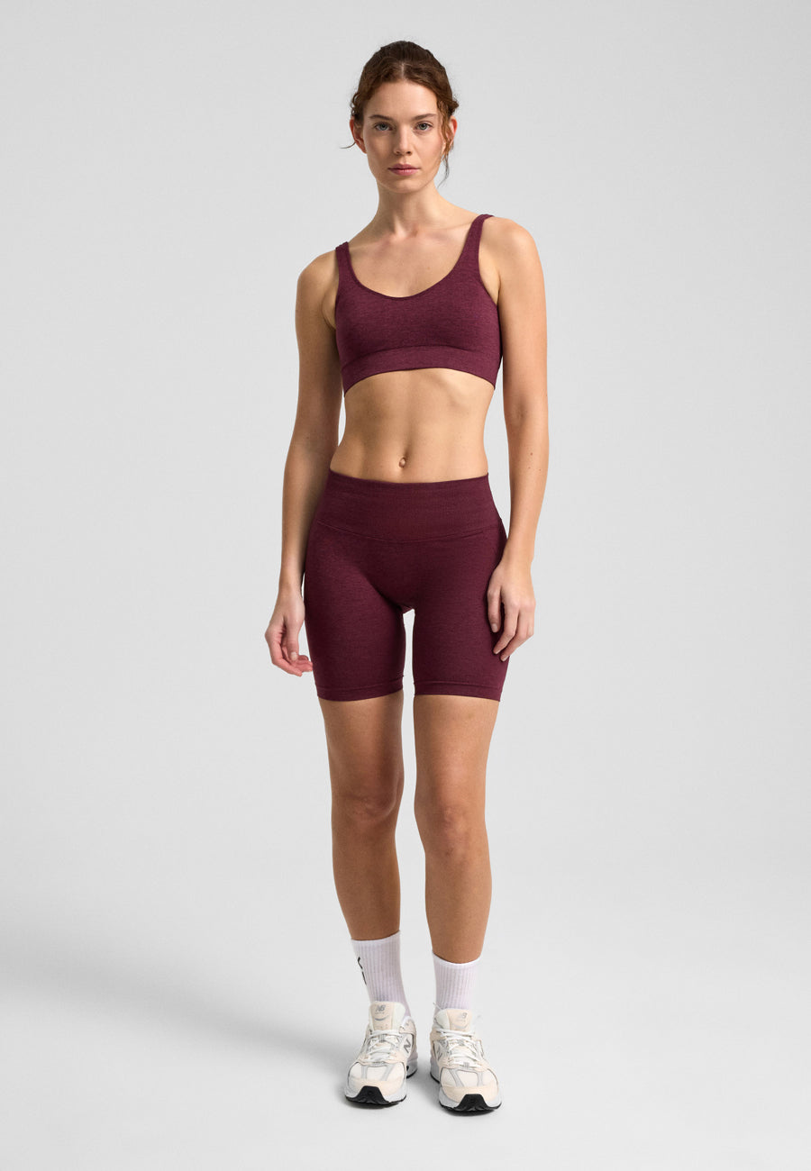 Definex Seamless Spor Kapalı Bralet — Cherry, detay 2