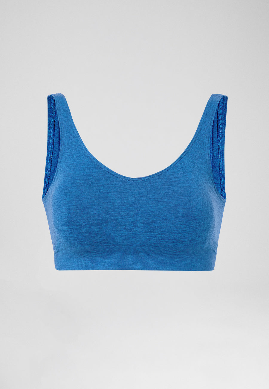 Definex Seamless Spor Kapalı Bralet — Mavi, detay 3