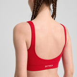 Definex Seamless Spor Kapalı Bralet — Scarlet, detay 2
