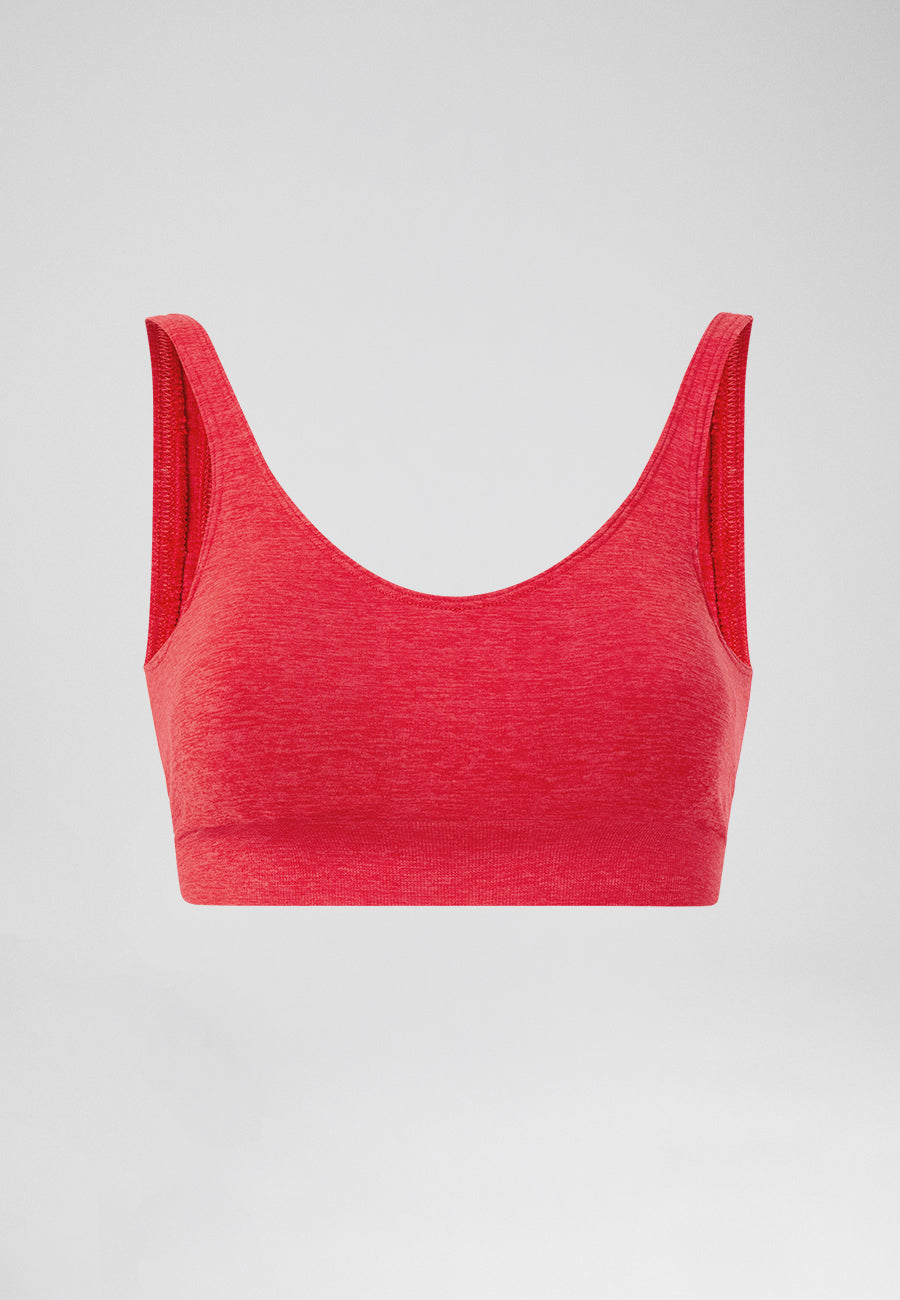 Definex Seamless Spor Kapalı Bralet — Scarlet, detay 3