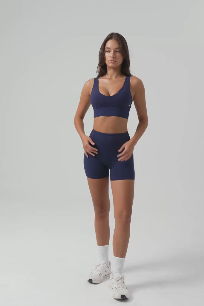 Definex SoftMove Tayt Şort — Navy, Video 1