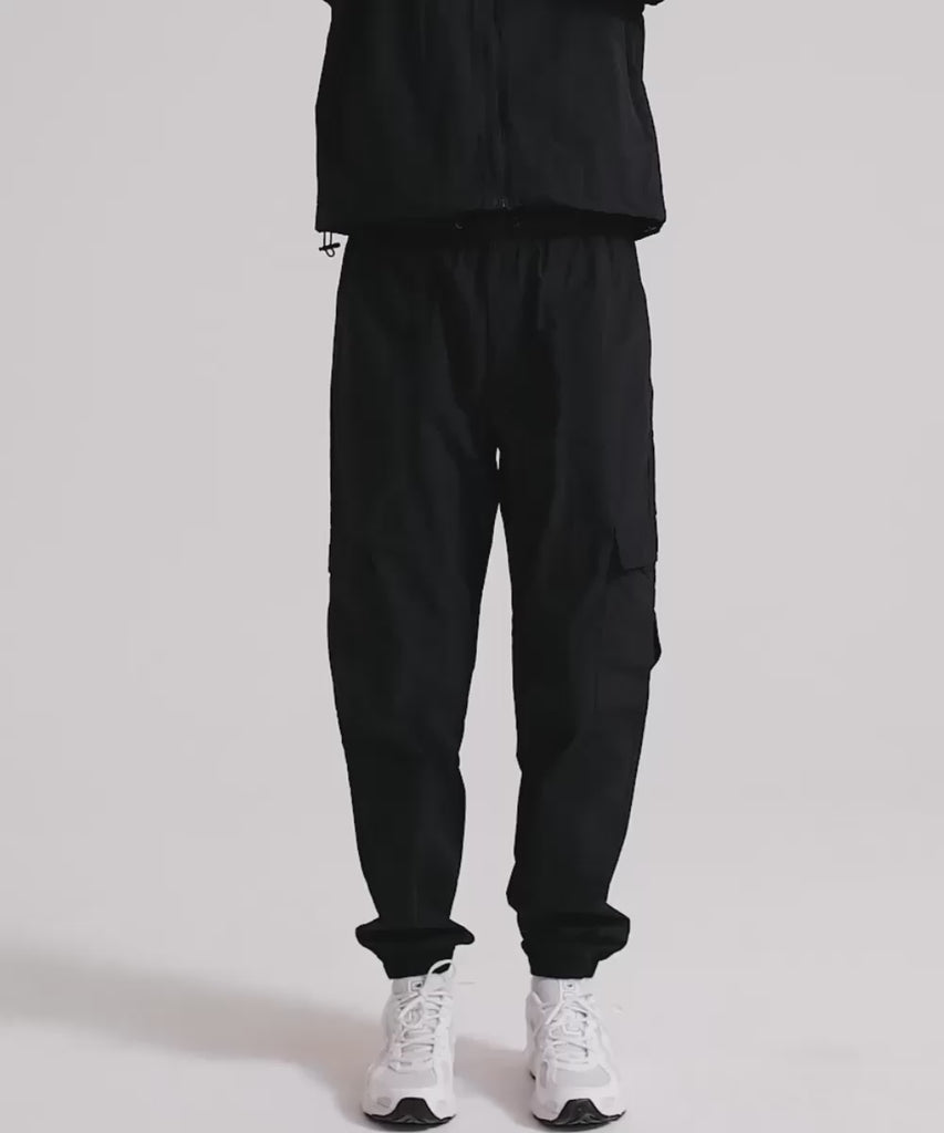 Definex Paraşüt Kumaş Jogger — Siyah, Video 1