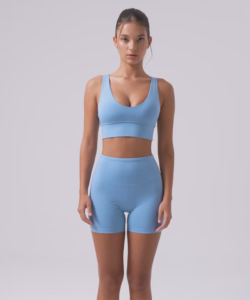 Definex SoftMove Tayt Şort — Ice Blue, Video 1