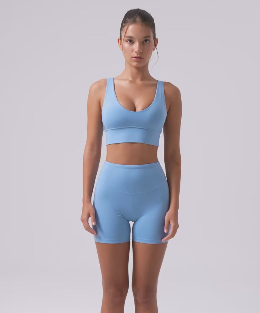 Definex SoftMove Tayt Şort — Ice Blue, Video 1