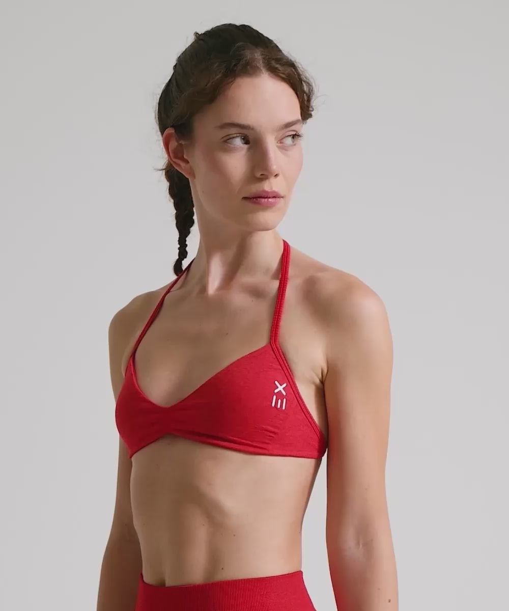 Definex Seamless Spor Açık Bralet — Scarlet, Video 1