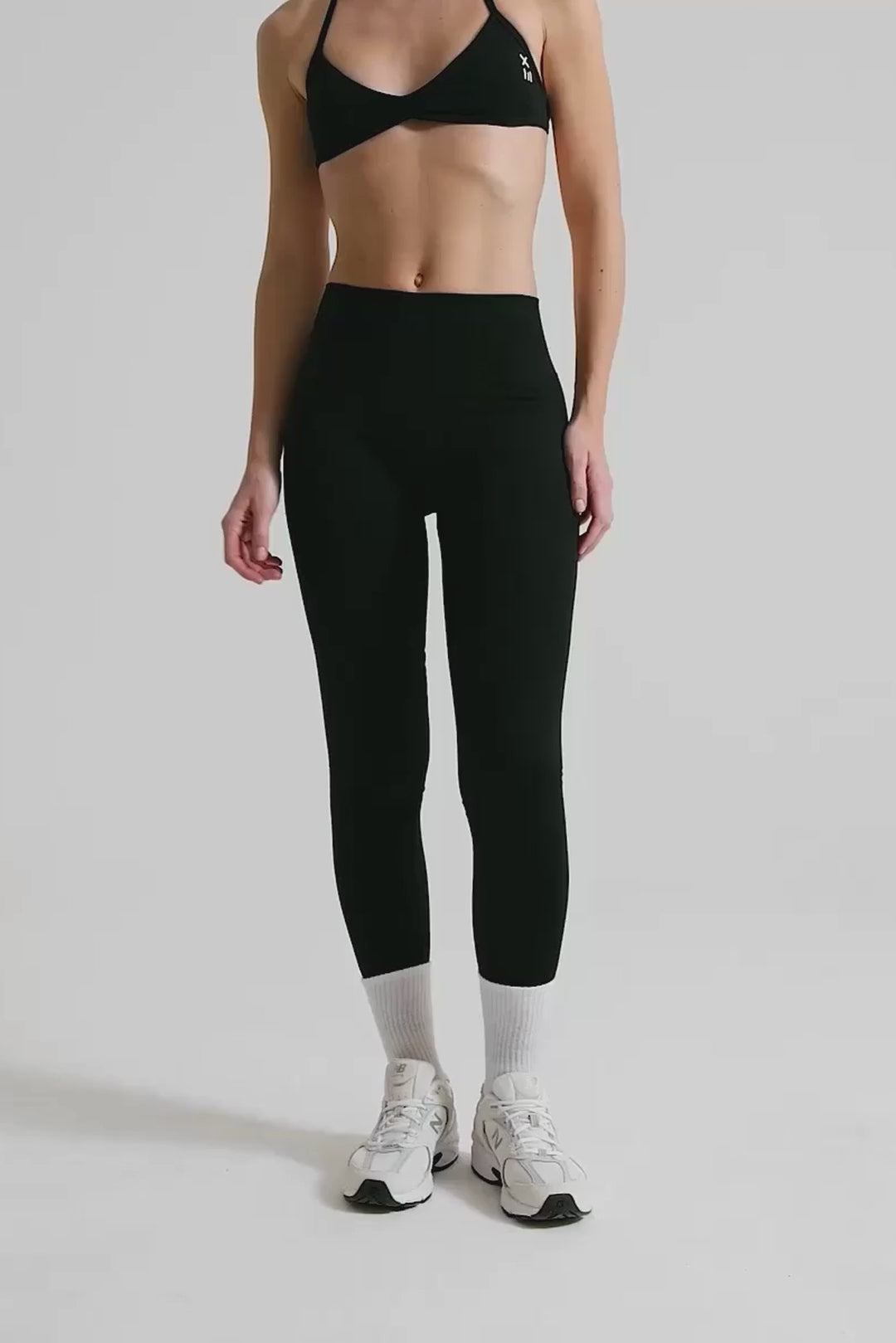 Definex Seamless Spor Tayt Long — Siyah, Video 1