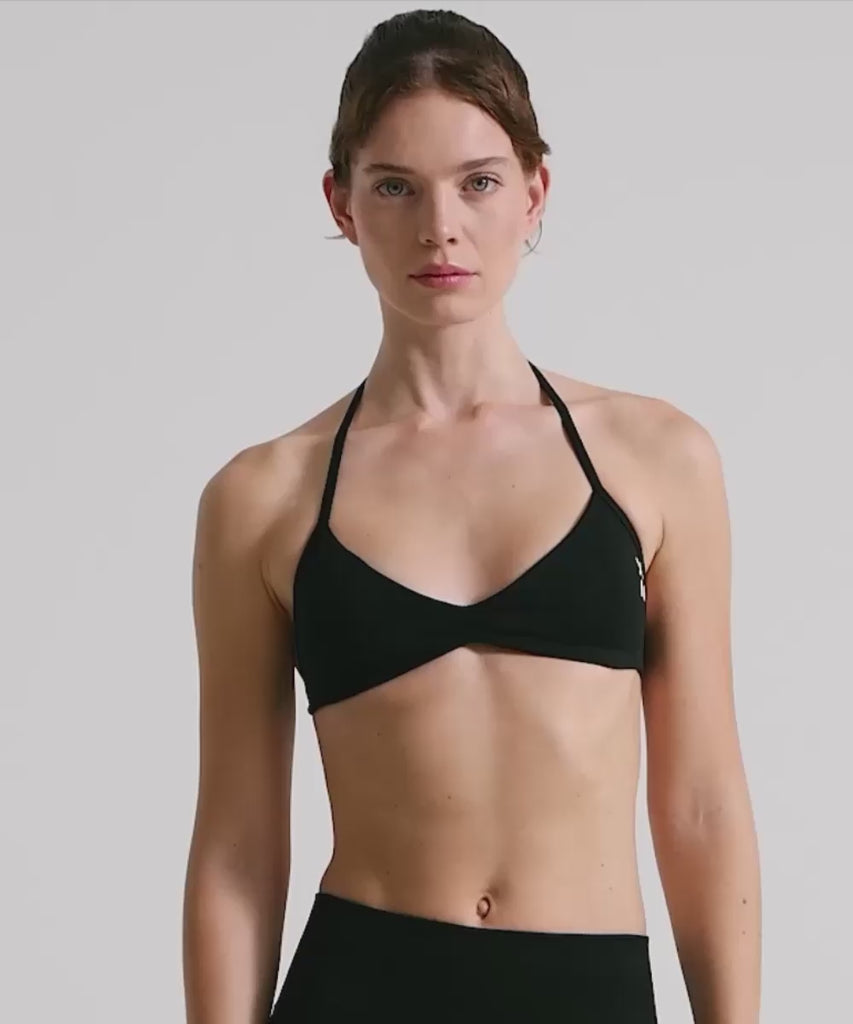 Definex Seamless Spor Açık Bralet — Siyah, Video 1
