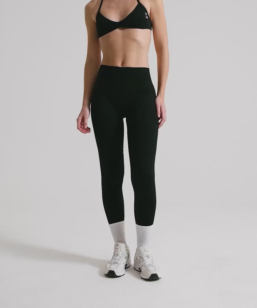 Definex Seamless Spor Tayt Long — Siyah, Video 1