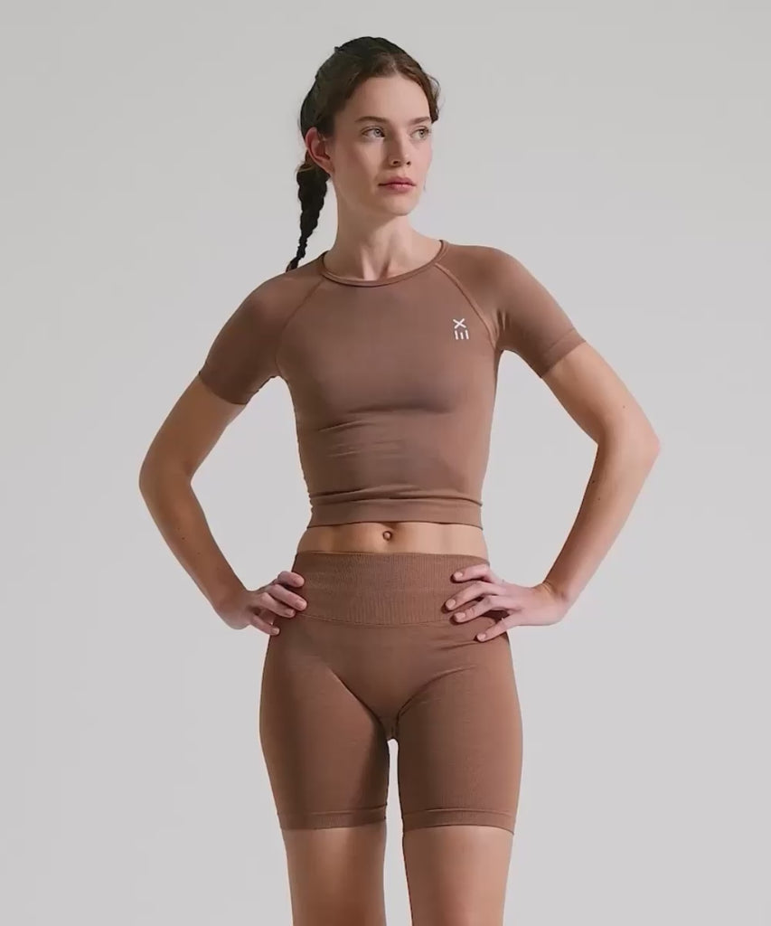 Definex Seamless Spor T-shirt — Mousse, Video 1