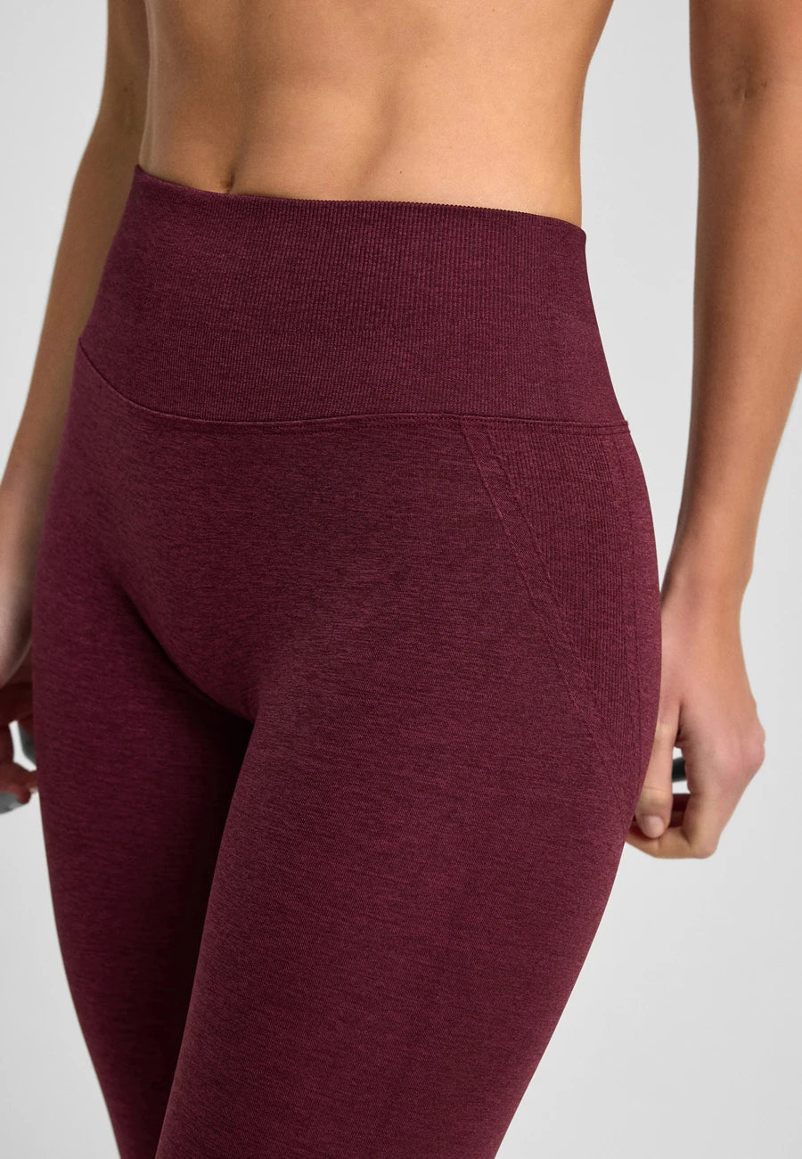 Definex Seamless Spor Tayt Long — Cherry, detay 4