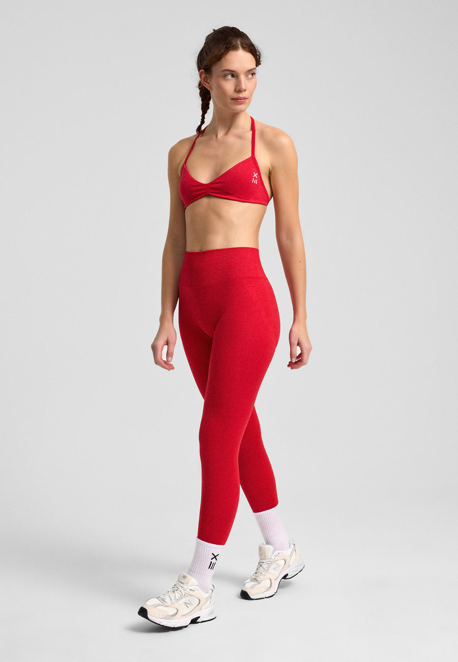 Definex Seamless Spor Tayt Long — Scarlet, detay 2