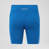 Definex Seamless Spor Tayt Şort — Mavi, detay 4