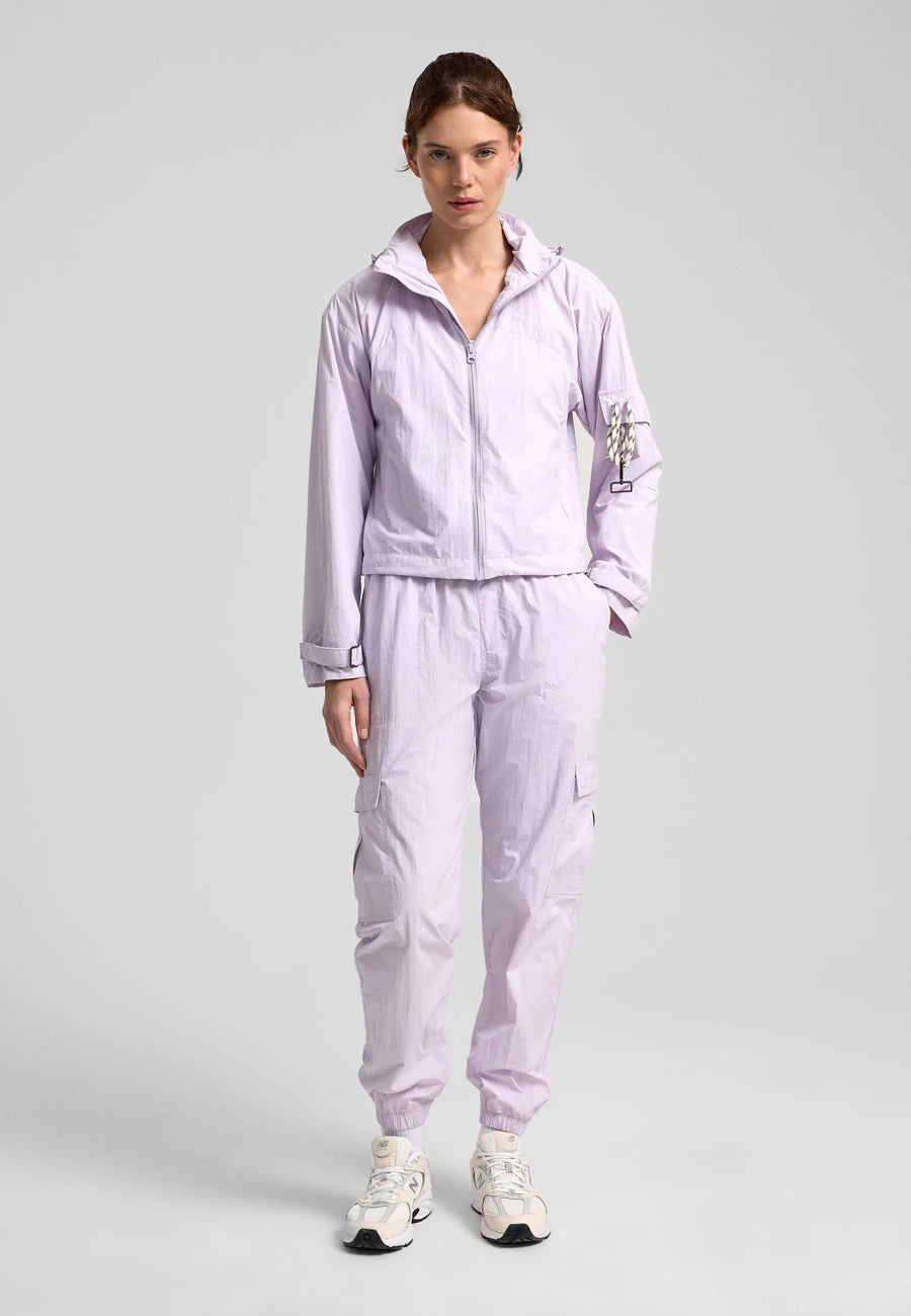 Definex Paraşüt Kumaş Yağmurluk — Lila